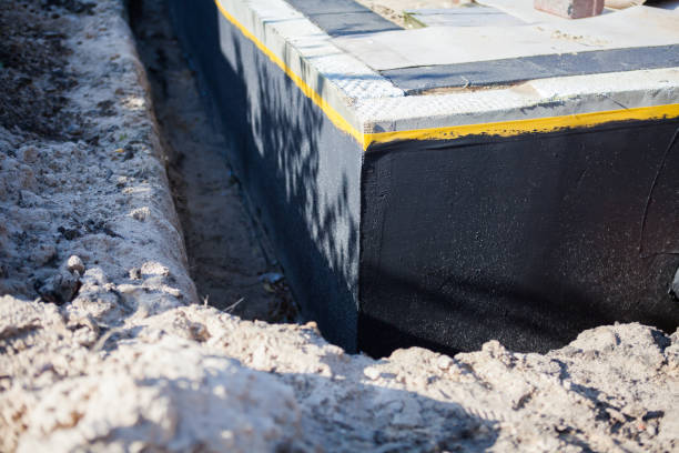 Residential Waterproofing installation at a Anderson, SC home by SJ Waterproofing Pros
